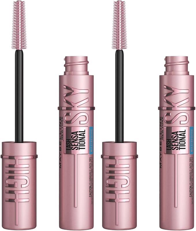 Kit 2 mascaras Lash Sensational Sky High a Prueba deAgua,
