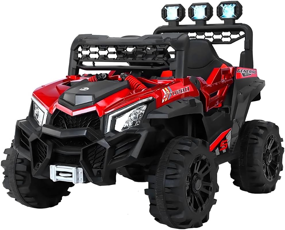 Raganet, Buggy Electrico Montable para Niños Color Rojo