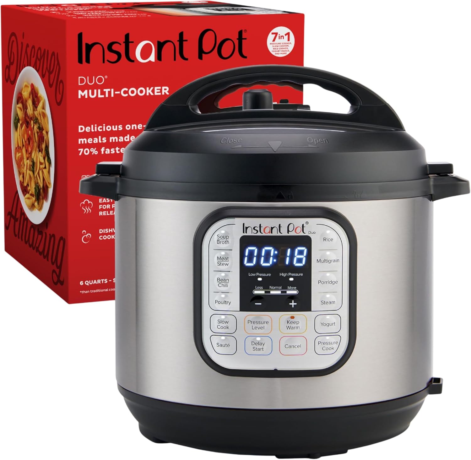 Instant Pot IP-DUO6, Olla de presión 7 en 1