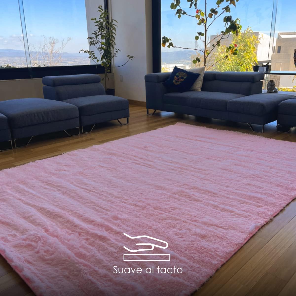 Tapete Decorativo Afelpado Motley 2mx1.60m,