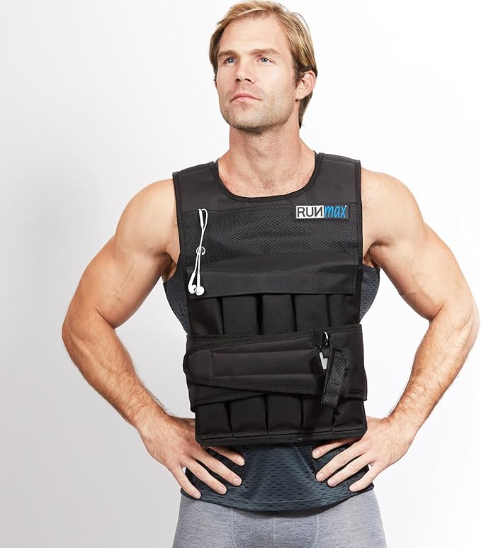 RUNMax 12lbs-140lbs Adjustable Weighted