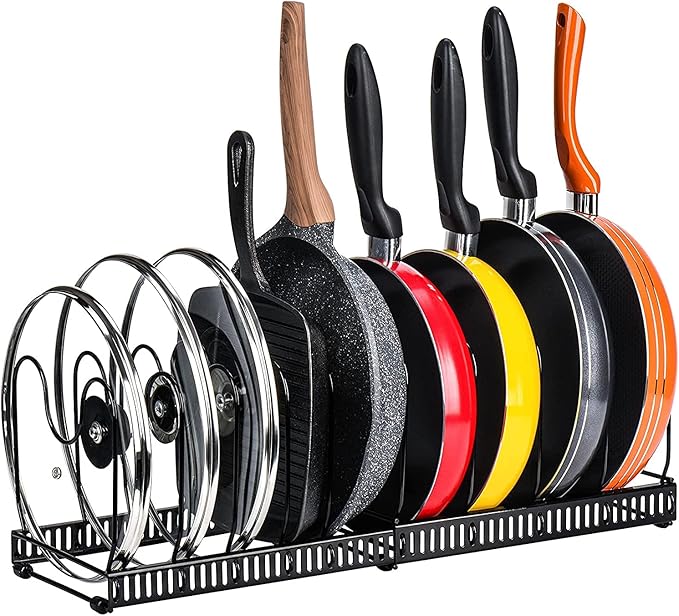 Toplife Organizador de sartenes expandible