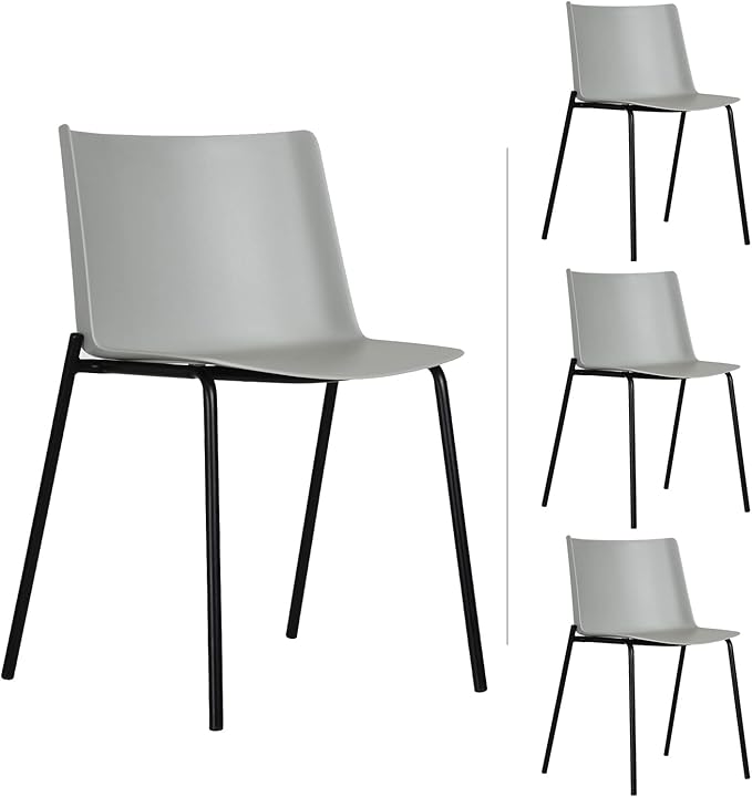 Set 4 Sillas Silla Minimalista Colombo, Silla para Comedor