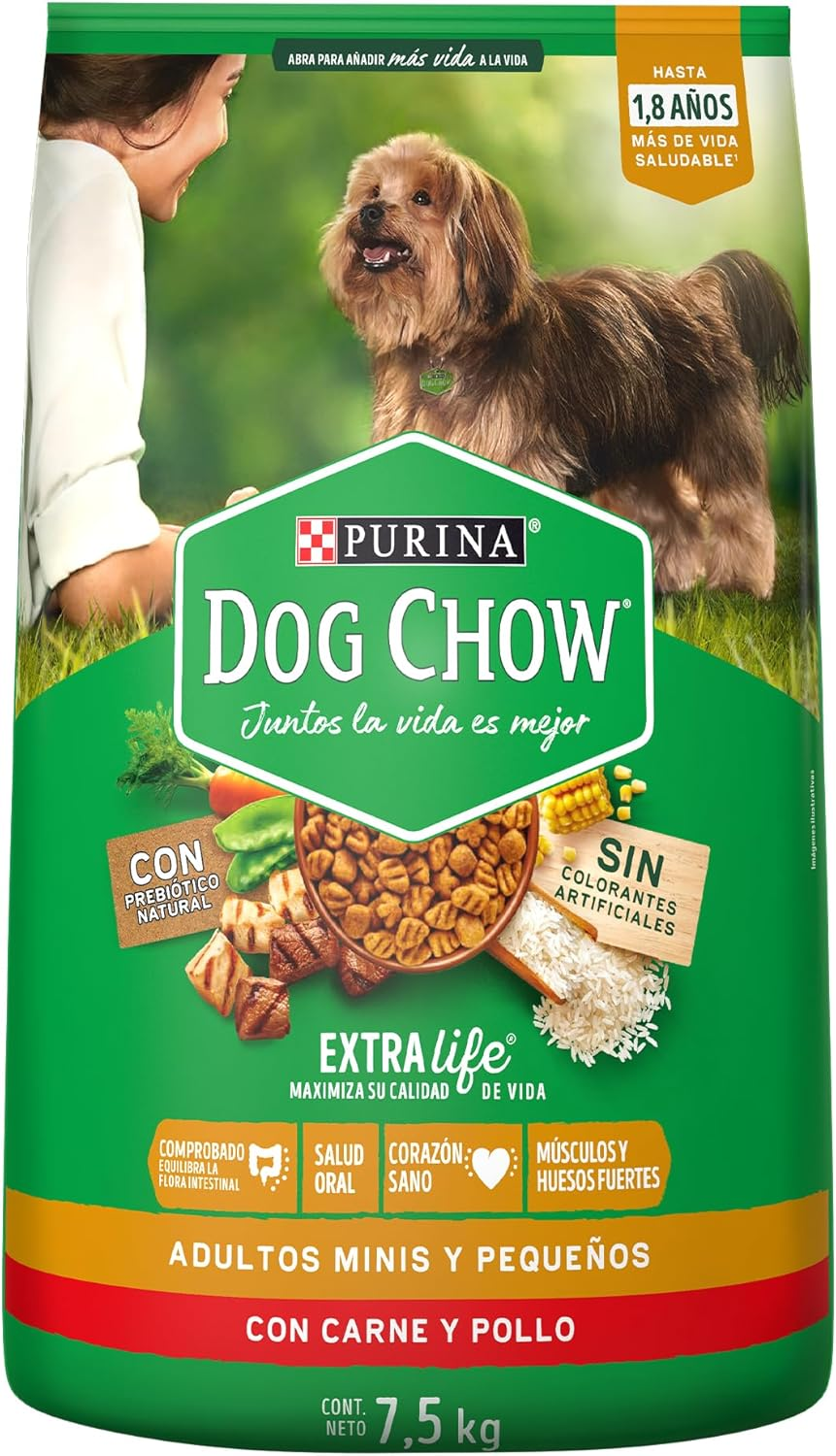 Croqueta 7.5kg adutos razas minis y pequeñas