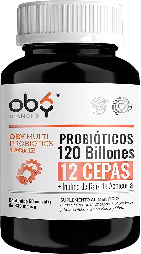 Probioticos 120 Billones de 12 Cepas
