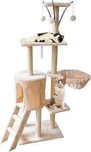 Árbol Trepador y Rascador para Gatos