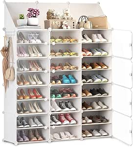 Zapatero con Cubierta, 3 x 8 Niveles
