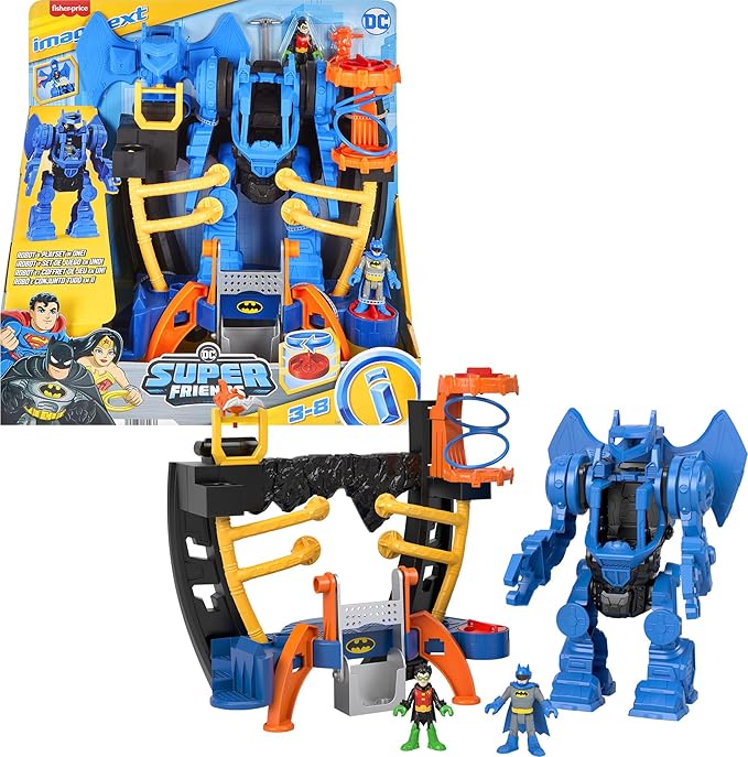 Fisher-Price, IMAGINEXT,Set de Juego Centro de Comando Robótico