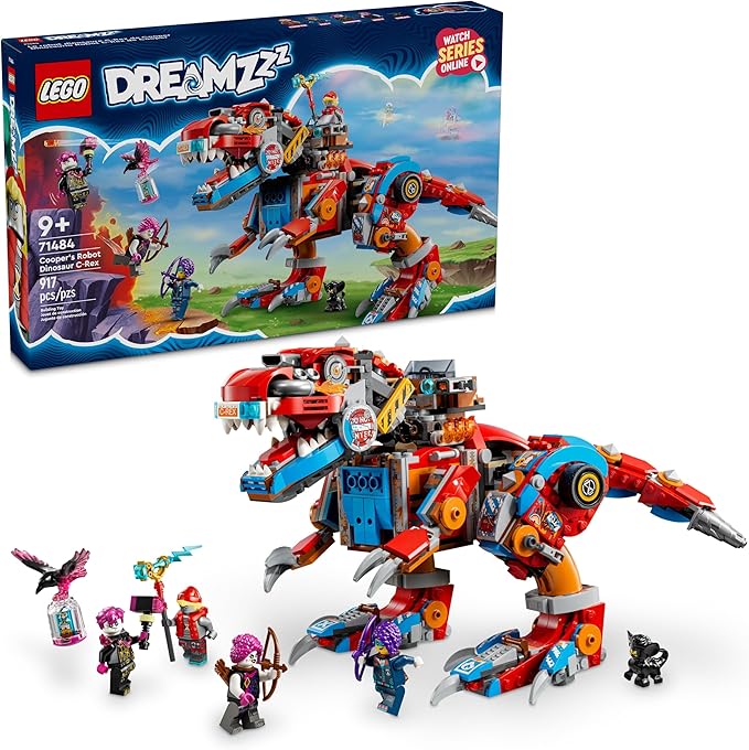 Dinosaurio Robot C-Rex de Cooper Set deun Robot para niños