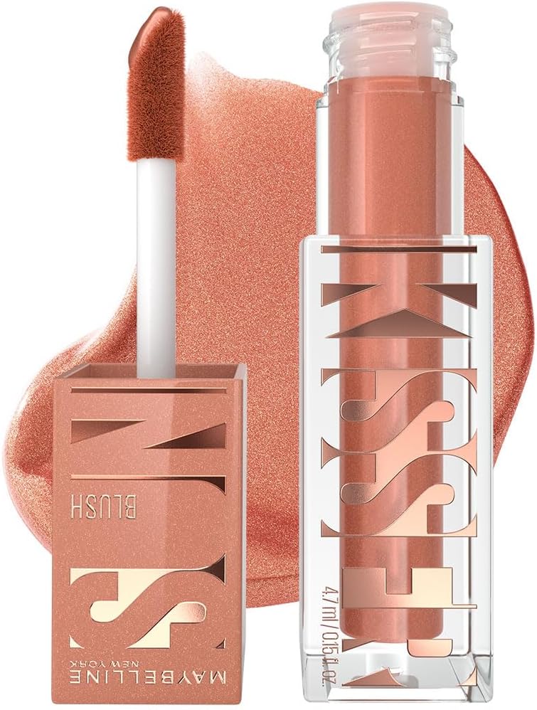 Maybelline New York Iluminador líquido de mejillas Sunkisser Blush