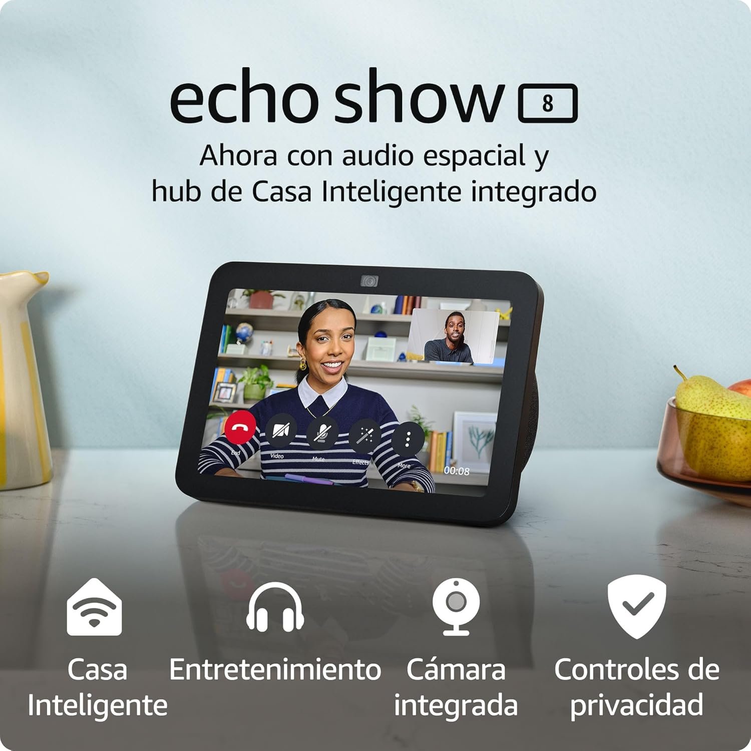 Amazon Echo Show 8 (modelo más reciente)