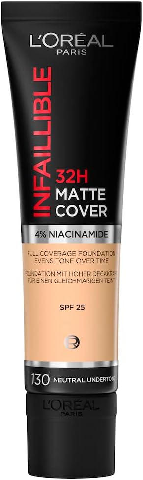 L’Oréal Paris, base de maquillaje de alta cobertura matte