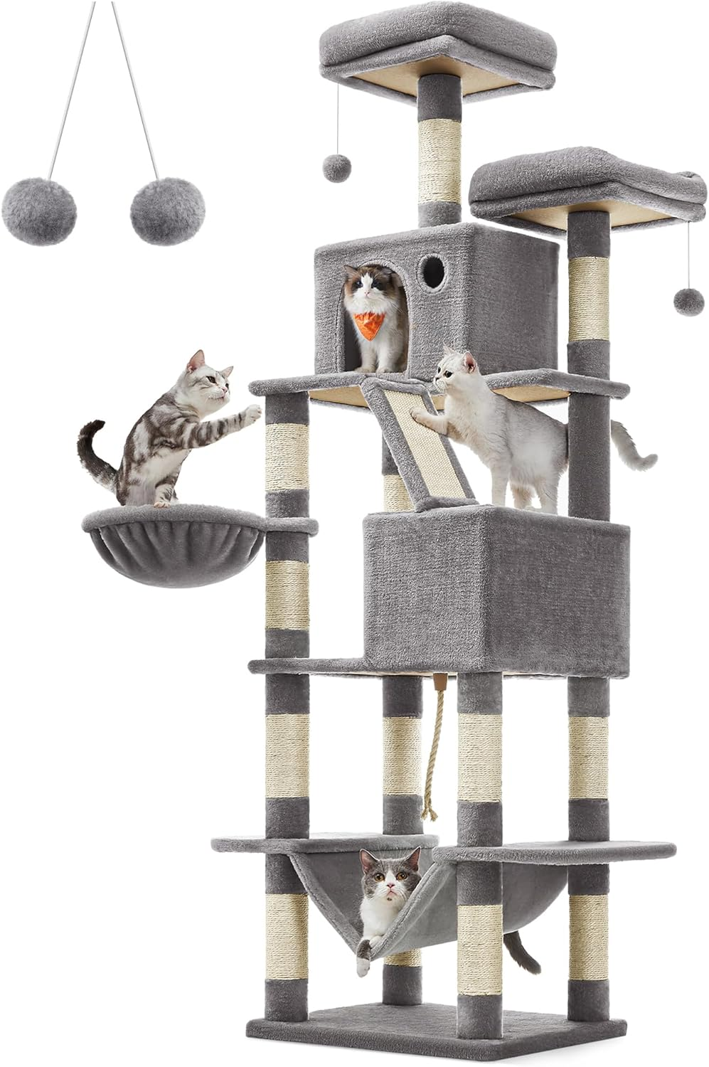 Árbol para Gatos de 206 cm de Altura