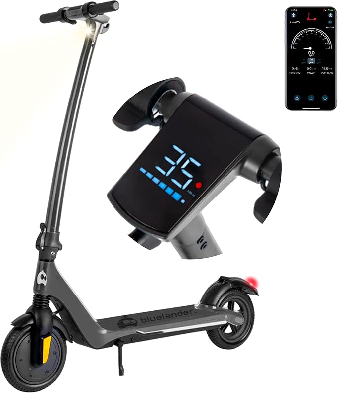 Bluelander Scooter E11 Eléctrico Plegable para Adultos, Velocidad 35 km/h