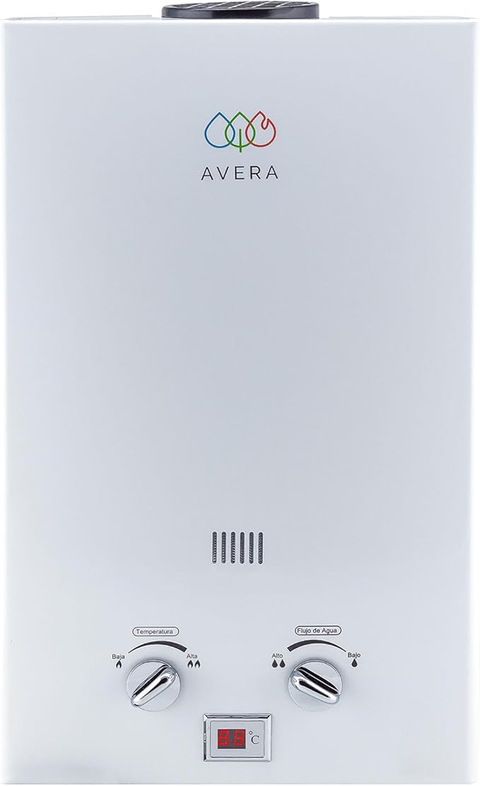 AVERA Calentador de agua Instantaneo GAS NATURAL