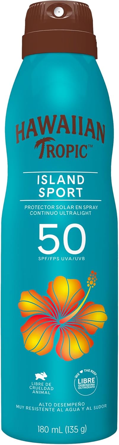 Hawaiian Tropic Island Sport Protector Solar Spray 50 FPS 170g