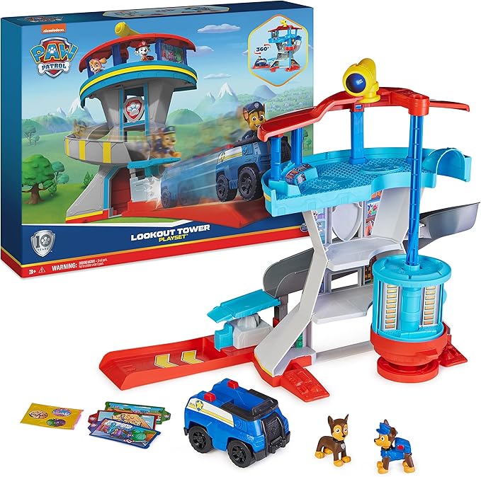 Paw Patrol, Torre Bahía Aventura con Lanzador de Coches