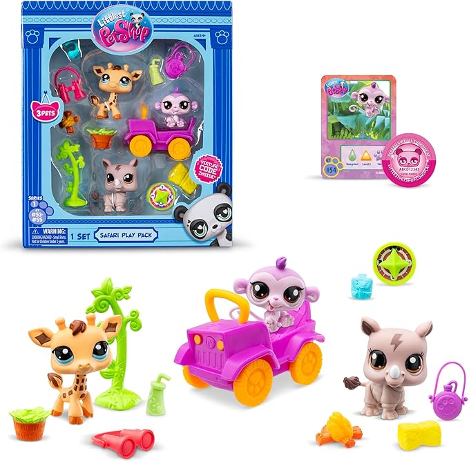 Littlest Pet Shop Safari Mascotas