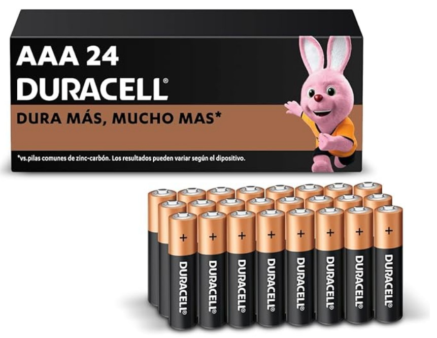 Duracell Pilas Alcalinas AAA