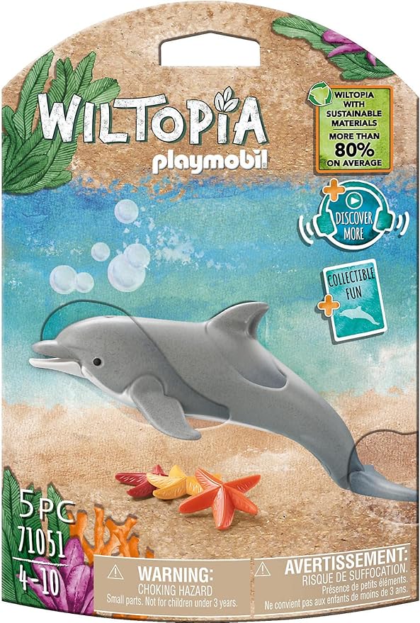 Playmobil Wiltopia – Delfín Visita la tienda de Playmobil