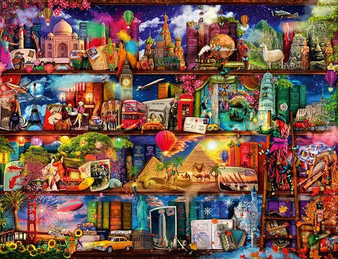 Ravensburger 16685 Rompecabezas Welt Der Bücher, 2000 Piezas