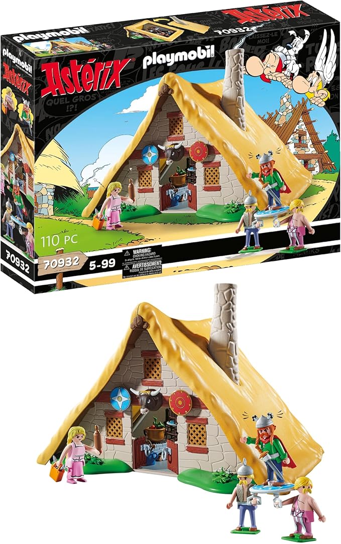 Playmobil Astérix: Cabaña de Abraracúrcix