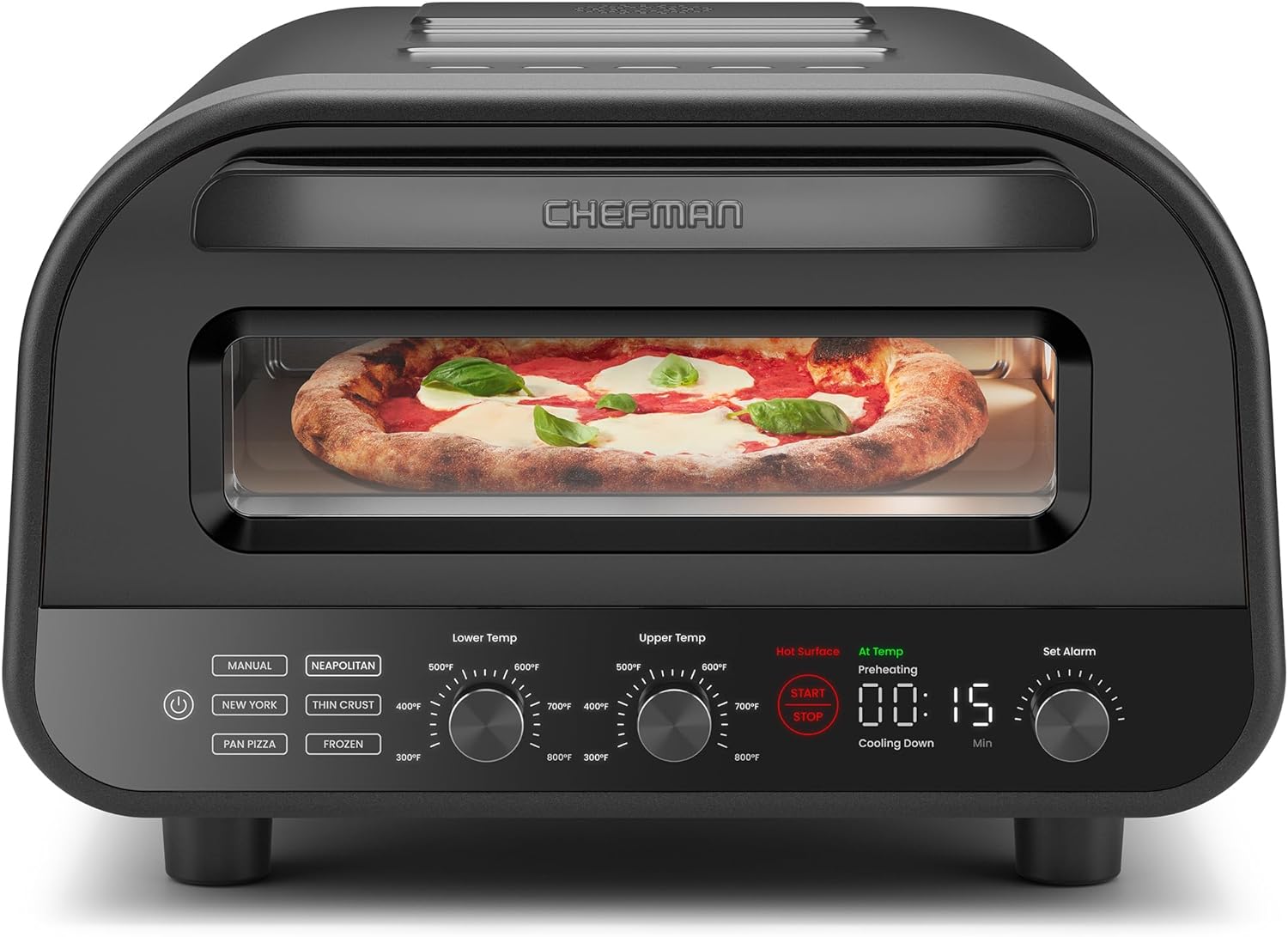 CHEFMAN Horno de pizza para interiores