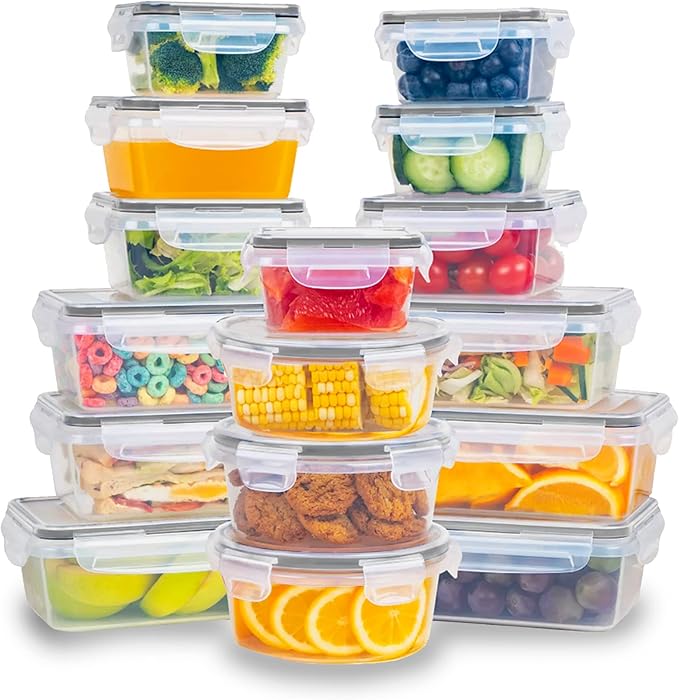 Contenedores para Alimentos 16 Pz