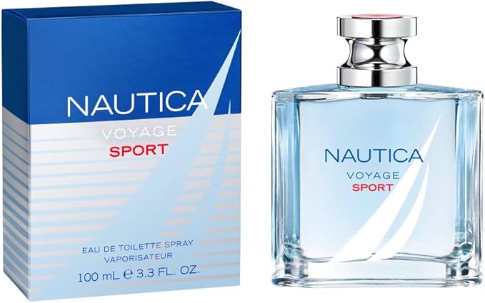 Nautica Voyage Sport Eau de Toilette para Hombre, 100 ml