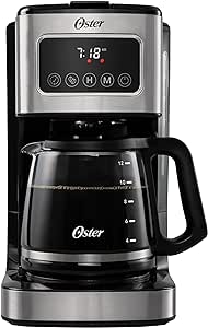 Oster Cafetera de Goteo Programable, de 12 Tazas