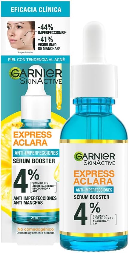 Garnier Express Aclara Sérum Anti-imperfecciones con Ácido Salicílico