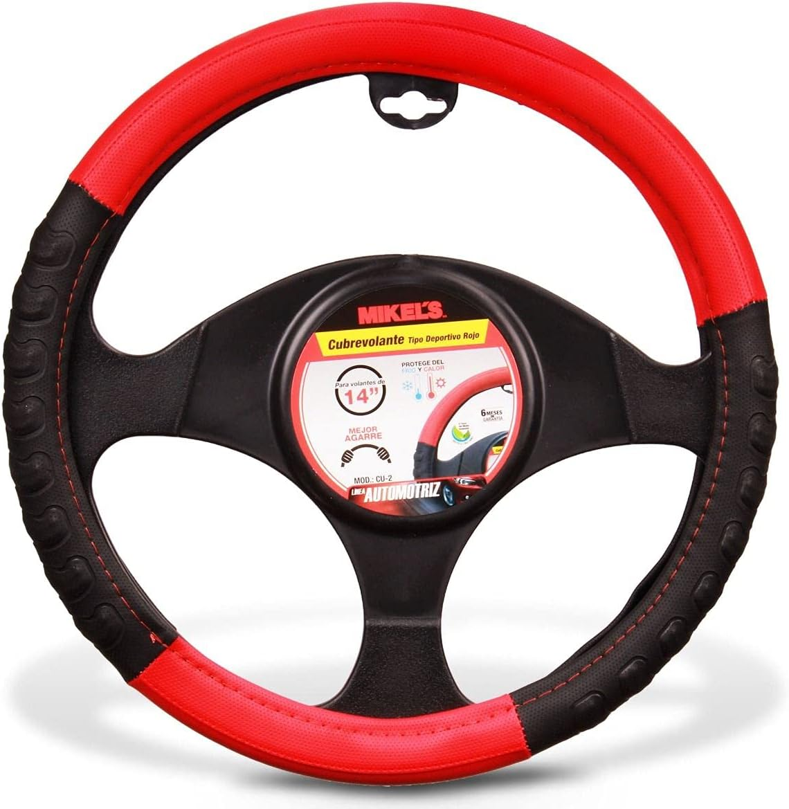 Mikel’s CU-2 Cubrevolante Universal Rojo Tipo Deportivo