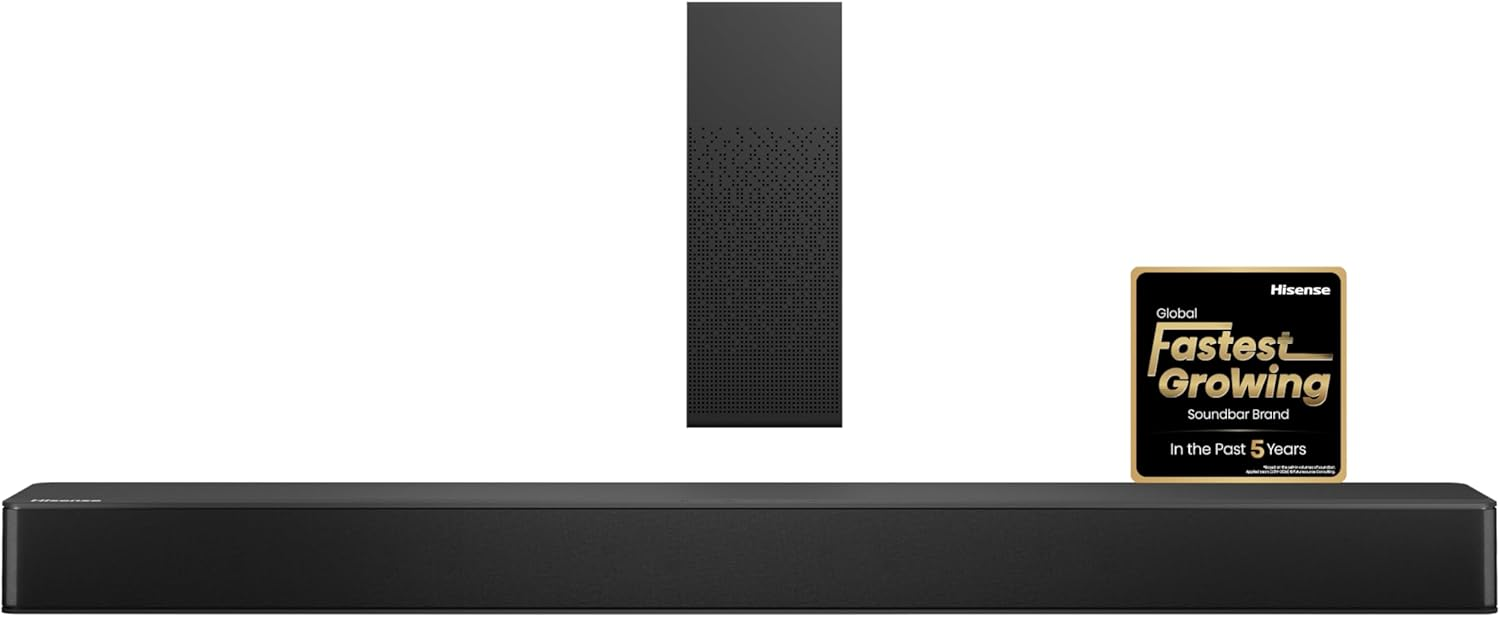Sounbar Hisense 2.1 Ch 240W con DTS Virtual X