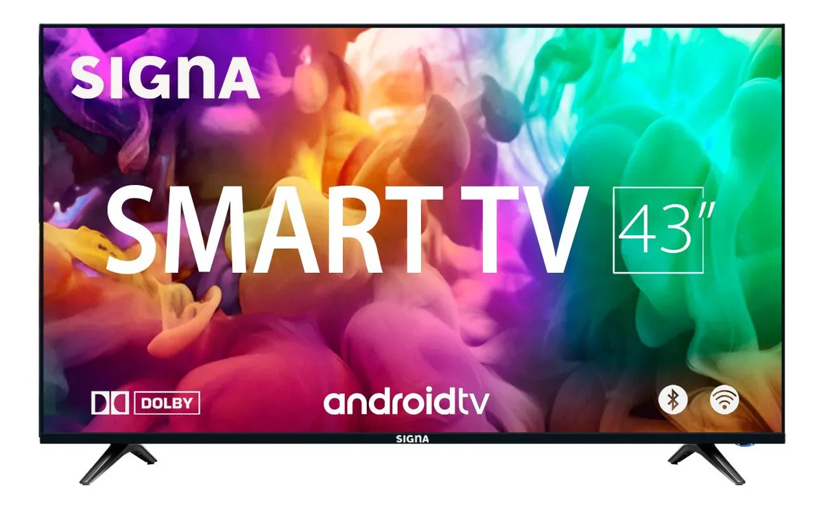 Smart Tv Pantalla 43 Pulgadas Android Tv Led