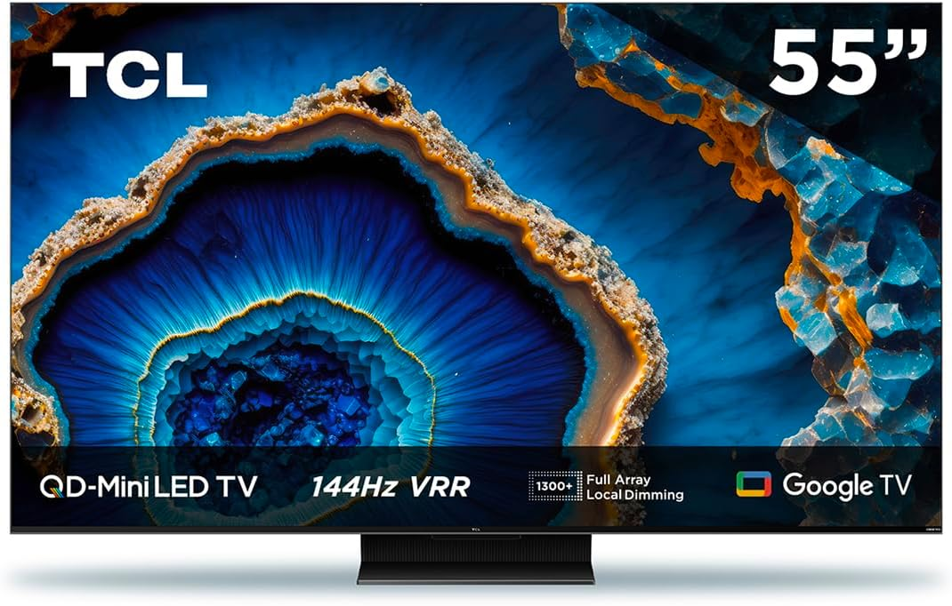 TCL 55» 55QM741G Google TV QLED -MiniLED, Dolby Vision HDR10
