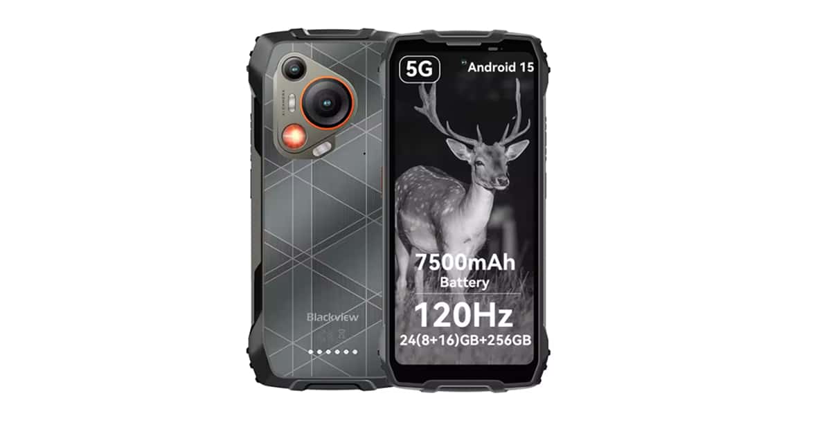 Blackview BL7000 5G 256GB con Android 15 y 7500mAh