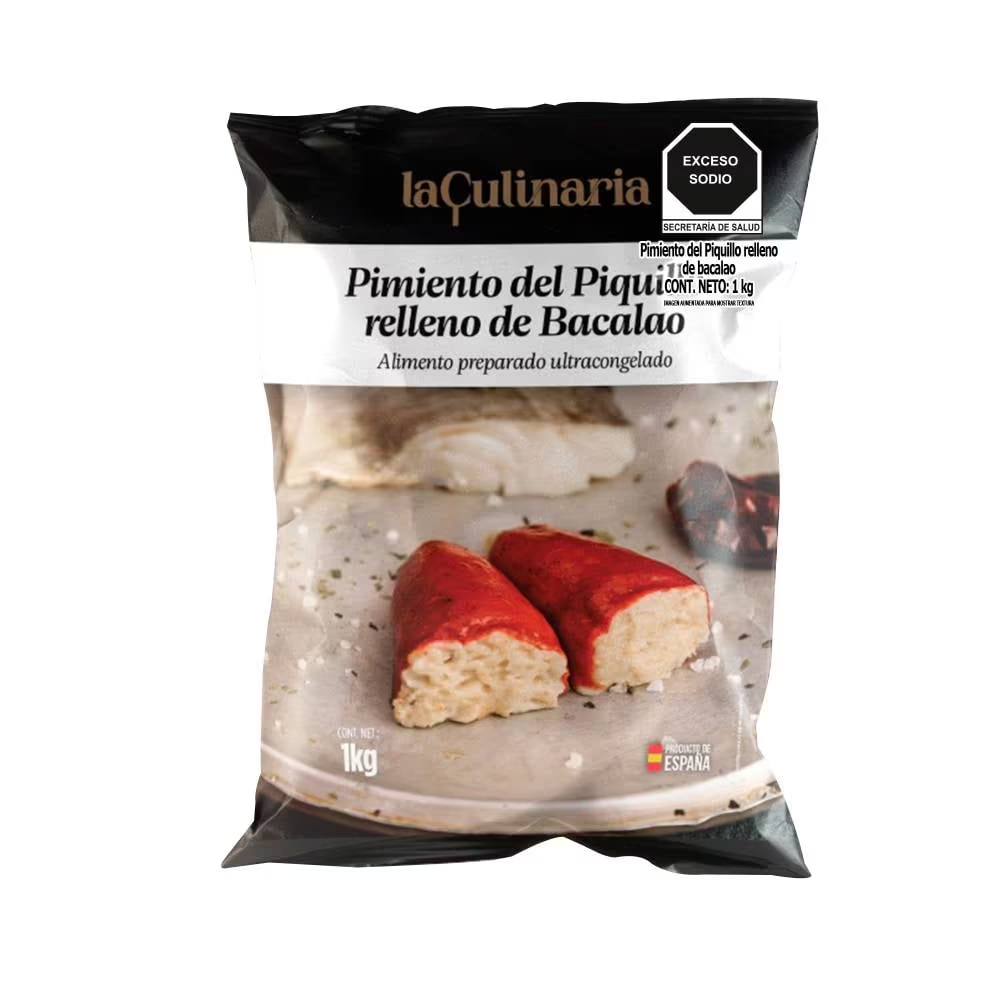 Sam’s Club: pimiento rojo relleno de bacalao, 1 Kg