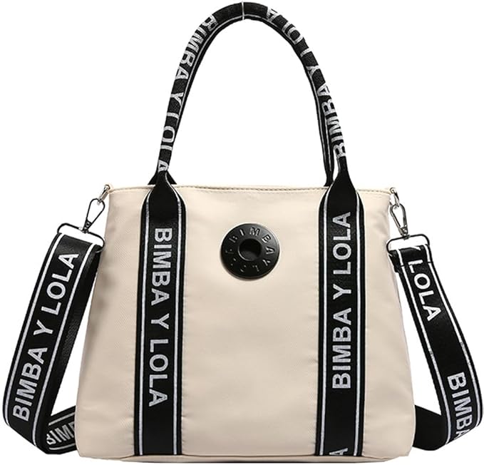 Tote Bag Mujer,Bolso tote con Correa Desmontable y Cremallera