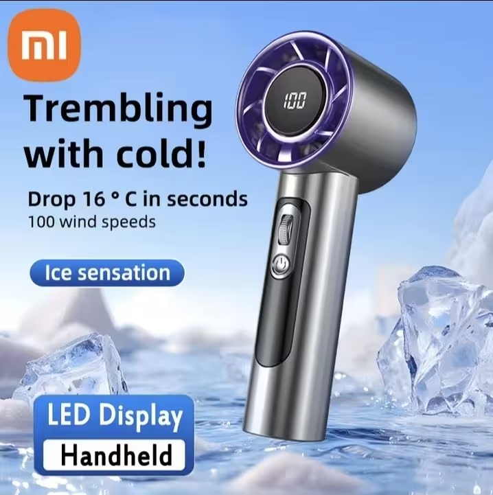 ALIEXPRESS: XIAOMI VENTILADOR PORTATIL 100 VELOCIDADES – Sección de Monedas