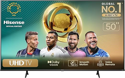 Hisense Television A6N Pantalla 50 Pulgadas | 12MSI