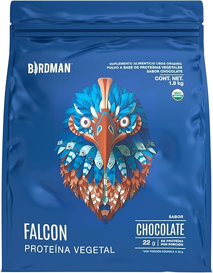 Birdman Falcon Protein Proteina En Polvo Organica Vegetal