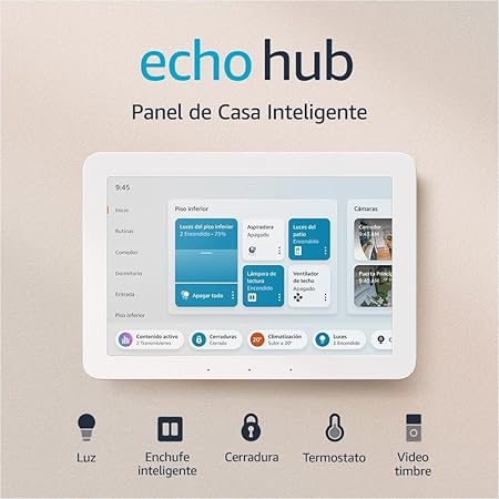 Amazon Echo Hub, Panel Inteligente de 8” | 9 MSI