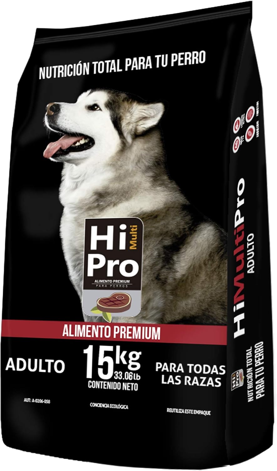 HI MULTI PRO Alimento Perro Adulto 15kg