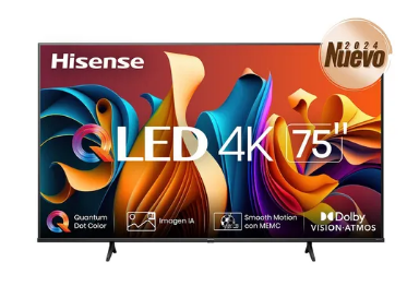 Pantalla 75 Hisense Qled