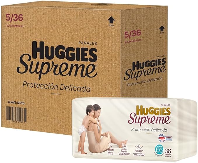 Pañal Desechable para Bebé, Etapa 6