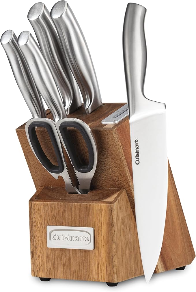 Cuisinart Bloque 7 piezas acero inoxidable con afilador