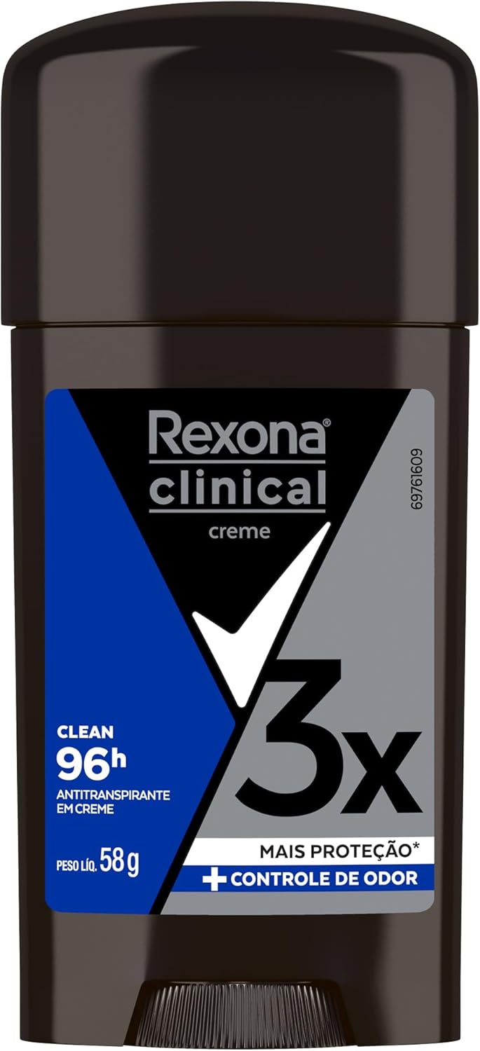 Antitranspirante en Crema Rexona Clinical Clean 58 g