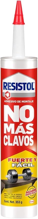 Resistol No Más Clavos Fuerte y Fácil