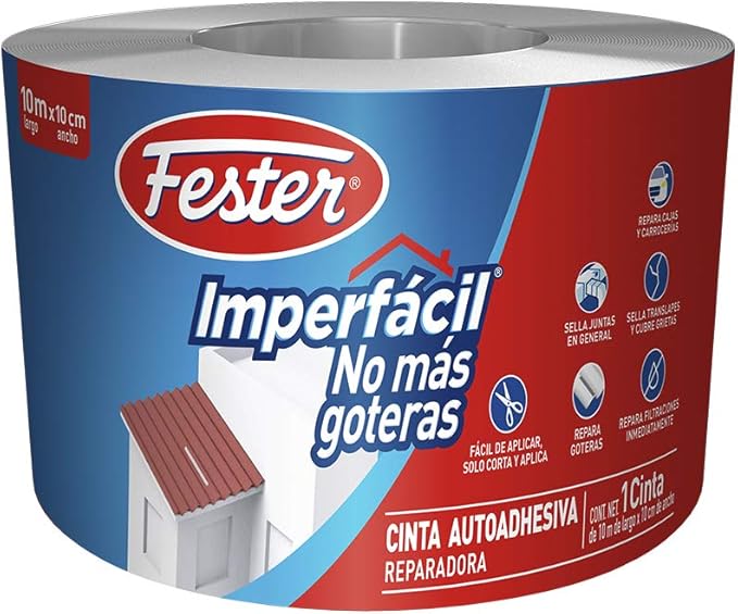 Fester Imperfácil Cinta Impermeable Para Tapar Goteras
