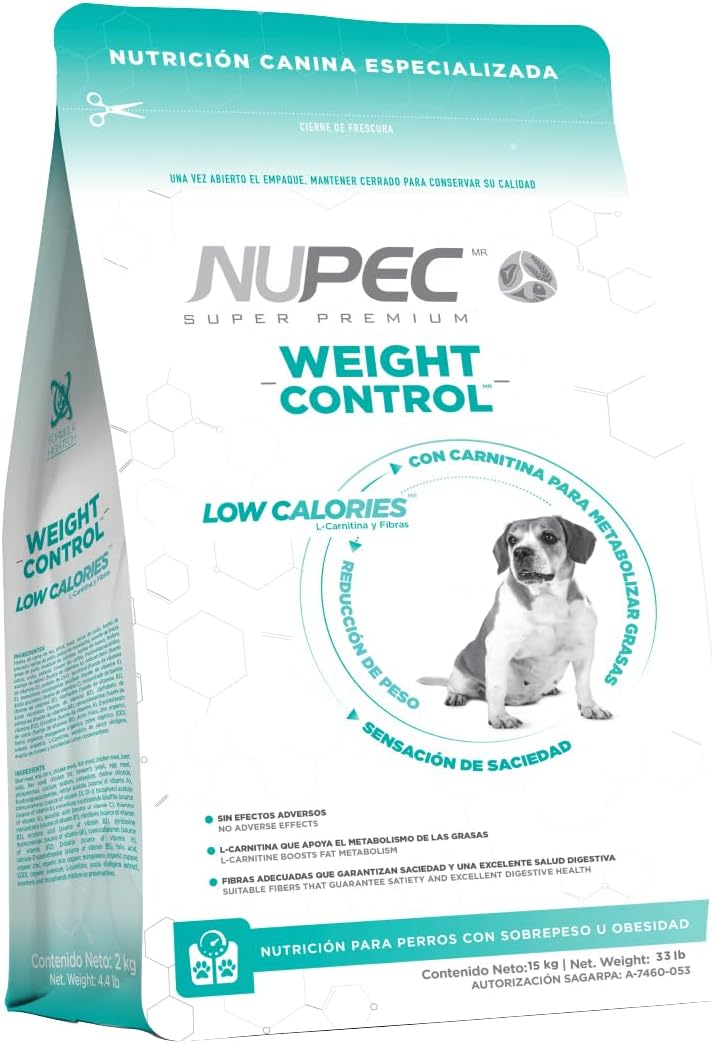Nupec Weight Control Sabor A Carne 15 KG